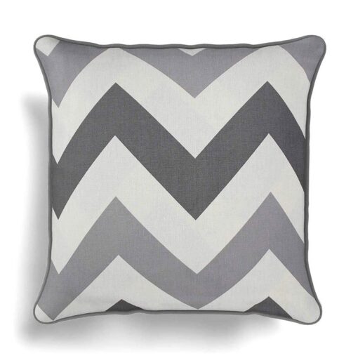 Chevron Grey Cushion Cover 43 x 43 cm