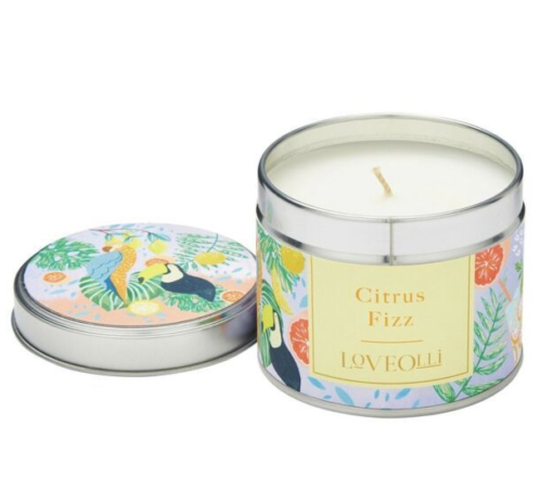Citrus Candle 30 Hour Burn Time