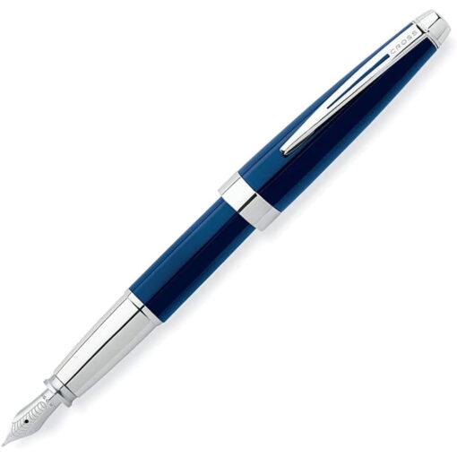 Cross Aventura Starry Blue Fountain Pen with Medium Nib