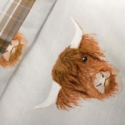 Cute Highland Cow Single Bed Duvet cover Set - king-bed
