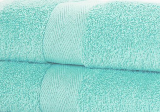 Duck Egg Blue Luxury Towels Luxor 600 GSM Cotton - bath-towel
