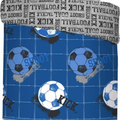 Football Duvet Cover Sets Blue