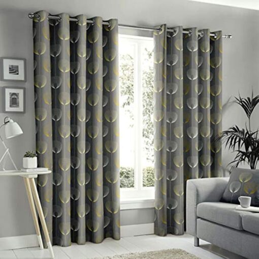 Fusion Delta-100% Cotton Cushion Cover, Grey, 43x43 cm
