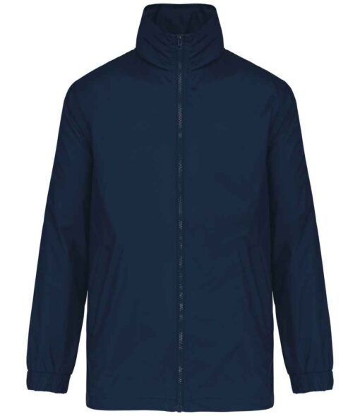 Kariban Lined Windbreaker Jacket - Navy, XXL