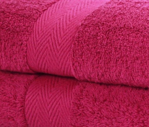 Luxor Spa Towels Purple Wine Luxury Heavy Weight 600GSM Egyptian Cotton Towels by Restmor - bath-towel