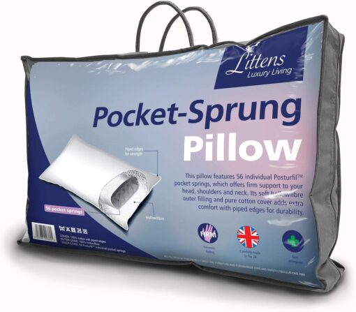 Luxury Orthopaedic Pocket Sprung Pillows