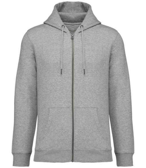 Native Spirit Unisex Full Zip Hoodie - Moon Grey Heather, 4XL