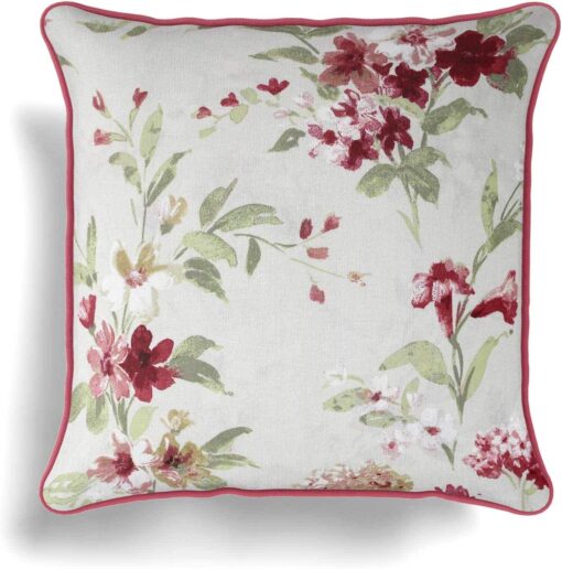 Red Flower Cushions Jeannie 43 x 43 cm