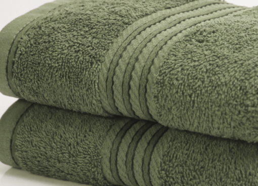 Sage Green Towels Luxury Egyptian Collection 100 % Cotton Towels 500GSM - bath-sheet