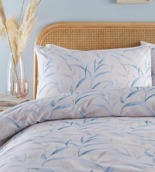 Seagrass Duck Egg Blue Duvet Cover Sets - king-bed