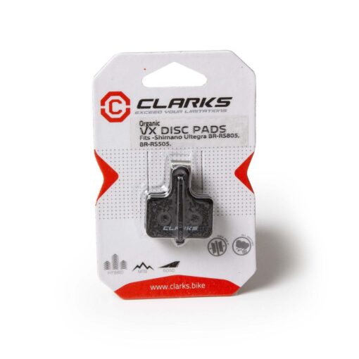 SHIMANO Dura Ace Ultegra 105 Tiagra byClarks Disc Brake Pads Organic VX862 for