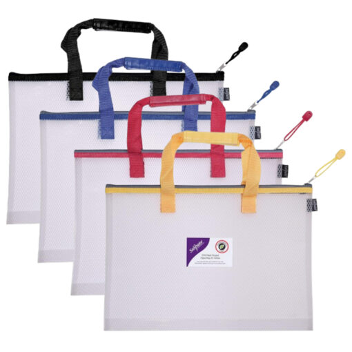 Snopake EVA Mesh High Capacity Zippa Bag A4++