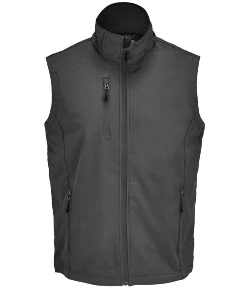 SOL'S Unisex Falcon 3-in-1 Soft Shell Jacket - Charcoal, 4XL