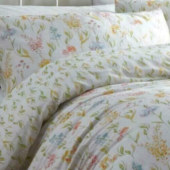 Wildflower duvet cover set Floral bedding set King size duvet cover
