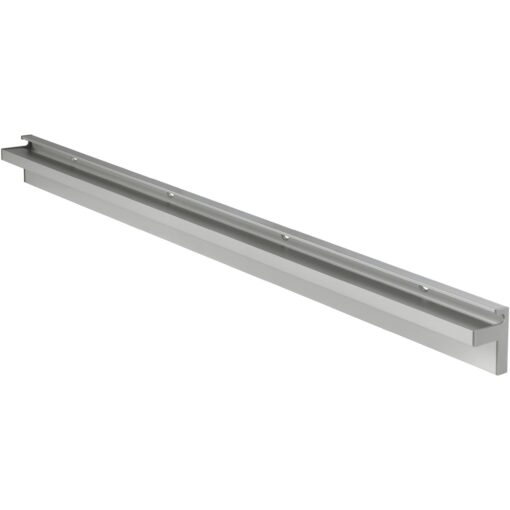 115x20x1cm Glass Shelf + Shelf Slot Bracket