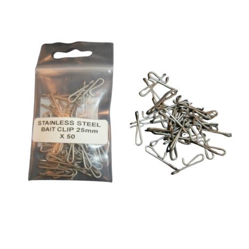 Bait Clips Use With Pulley and Other Sea Rigs, Stainless Steel