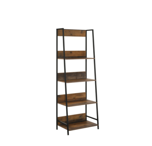 Canour Bookcase With 4 Shelves Narrow