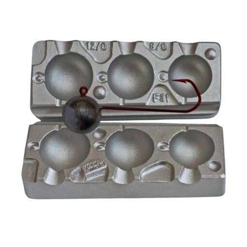 Mould for 3 Norwegian trailer lures ideal for wreck pirks cod 120/150/180gram