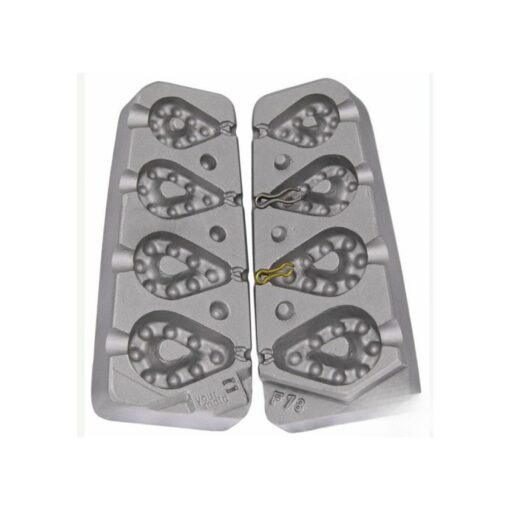 Pear Bomb Aluminium mould lead weight mould sinker carp ledgering river pier