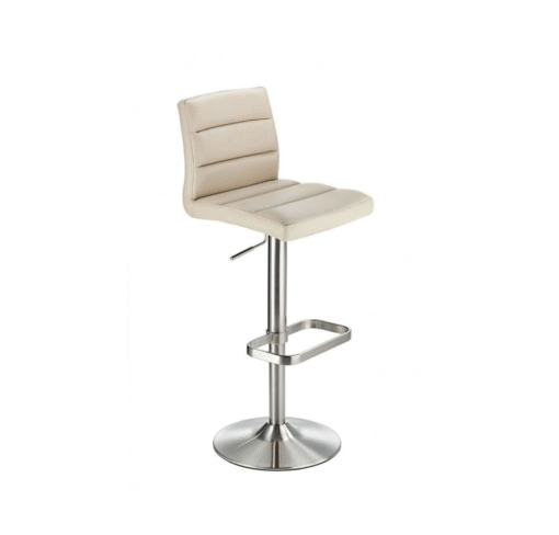 Swank Adjustable Bar Stool Beige