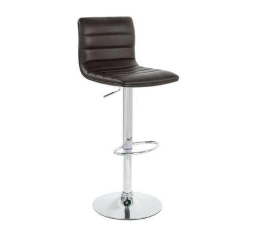 Vista Breakfast Bar Stool Brown Height Adjustable