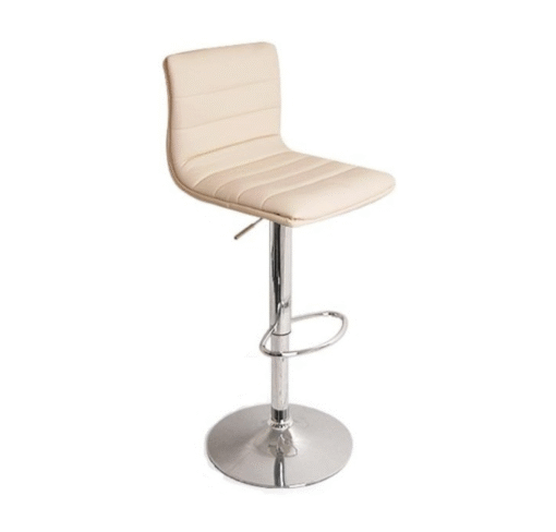 Vista Breakfast Bar Stool Cream Height Adjustable