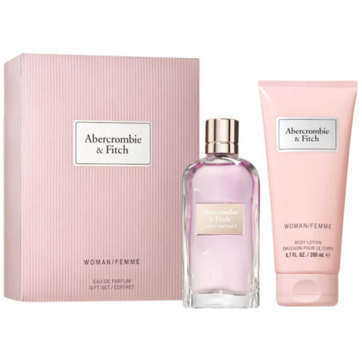 Abercrombie & Fitch First Instinct for Her 100ml EDP Spray / 200ml Body Lot...