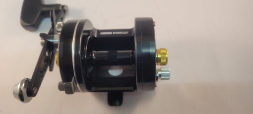 Akios 651 STR KURO Reel Multiplier beachcasting reel Left Hand cod whiting bass - right-hand