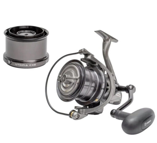 Akios Air Torque 435 Black Edition and Akios Utopia CX8 Fixed Spool Reel