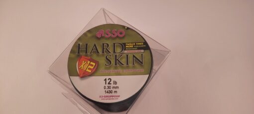 Asso Hard Skin Mono / Line - Orange / Black / White - 30lb, Orange