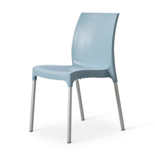 Bide Side Kitchen Or Outdoor Garden Chair Relax Blue