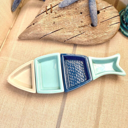 Ceramic Fish Dishes- Set 4