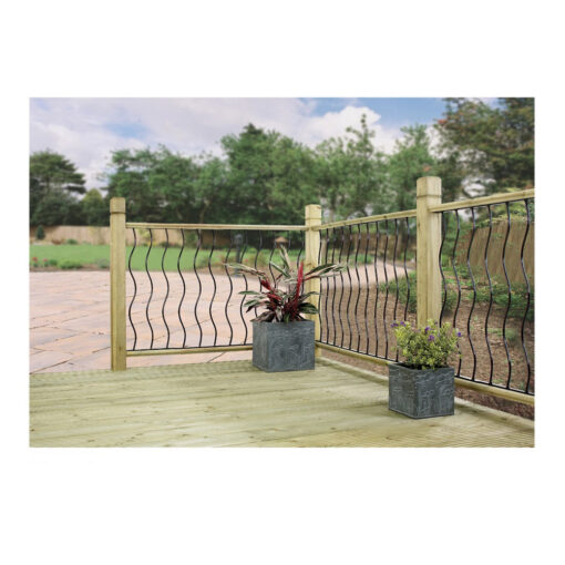 Coast Metal Deck Decking Infill Fence Panel