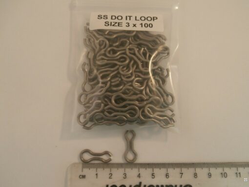 Do-it loops size 3 mould weight Stainless Steel sea, boat, beach, coarse, - 100