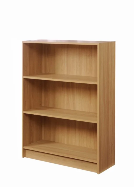 Enantial Low Wide Bookcase Oak