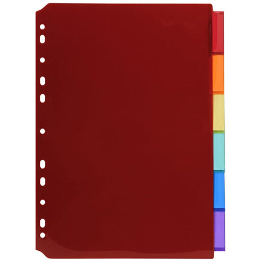Exacompta A4+ 5 Part Maxi File Dividers