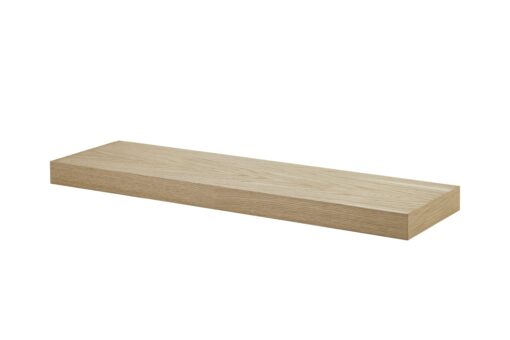 Floating Shelf Kit | Brushed Oak | 115x25x5cm