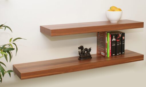 Floating Shelf Kit | Walnut | 44.5x25x5cm
