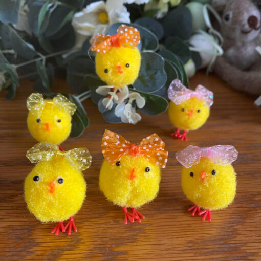 Fluffy Easter Chicks