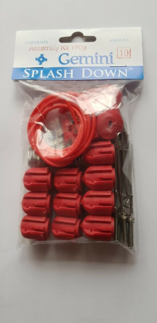 Gemini Splashdown Assembly Kits Short Tail for Gemini Splash Down weights - 170g Red