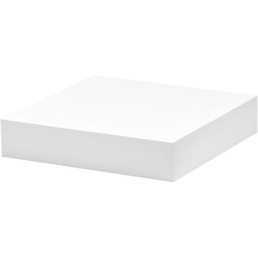 Gloss White Floating Shelf Kit 25x25x5cm