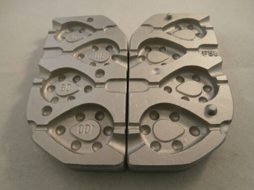 Inline Pear Bomb 100-90-80-70 lead weight mould ideal for carp,ledgering,river