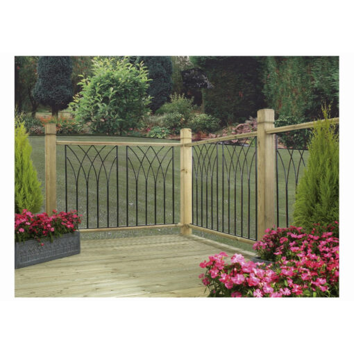 Java Metal Deck Decking Infill Fence Panel