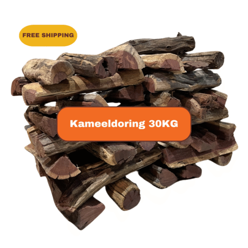 Kameeldoring braai wood 30kg box