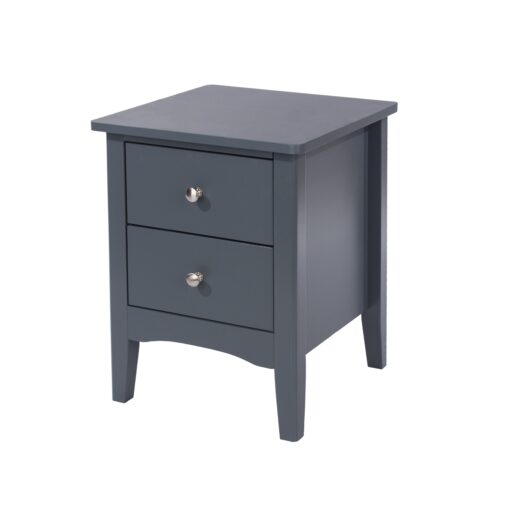 Kami 2 Petite Drawer Bedside Cabinet