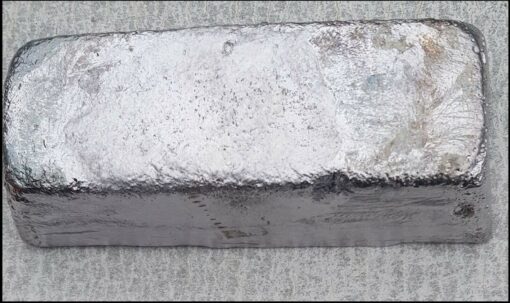 lead ingots for fishing weights, sinkers, toy soldiers, pre cleaned Bulk sales - small-bars-x-100kg