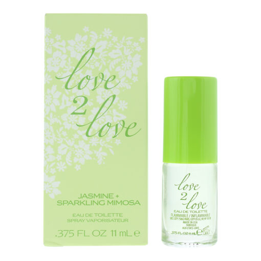 Love 2 Love Jasmine + Sparkling Mimosa Eau de Toilette 11ml