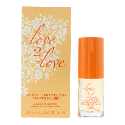 Love 2 Love Orange Blossom + White Musk Eau de Toilette 11ml