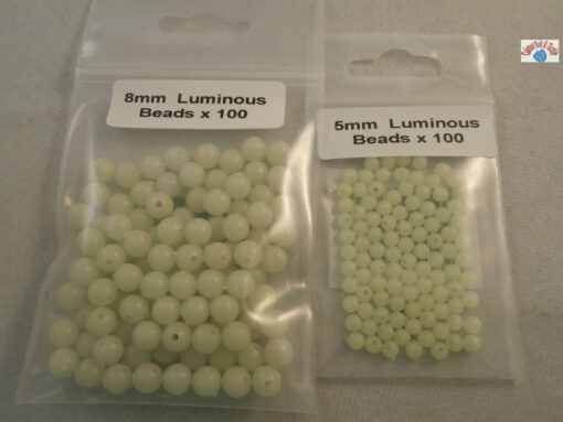 Luminous Beads Brilliant attractors for all rigs jigs, lures and weights,