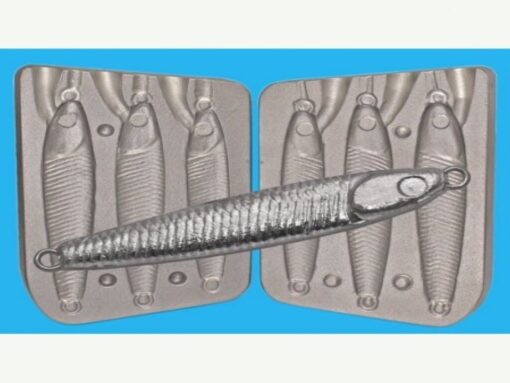 Mackerel Spinners Lures Pirk sea fishing mould 30-40-60g muppet cod wreck lead
